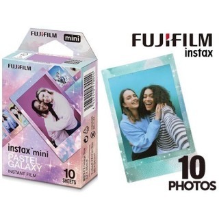 FUJI FILM  INSTAX MINI PASTEL GALAXY 10 Photos