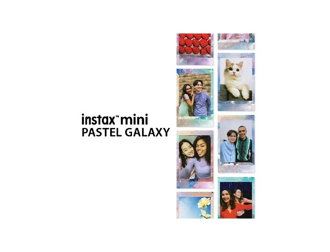 FUJI FILM  INSTAX MINI PASTEL GALAXY 10 Photos