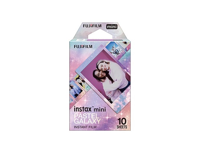 FUJI FILM  INSTAX MINI PASTEL GALAXY 10 Photos