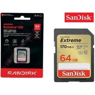 SanDisk SDXC Extreme Go 64Go (R 170MB s W 80MB s)