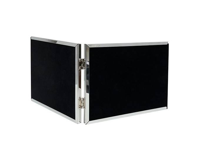 CADRE 2 PH 10X15 HORIZON COULEUR ARGENTE BRILLANT