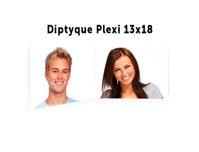 DEKNUDT DOUBLE CADRE PLEXI 13X18 HORIZONTAL