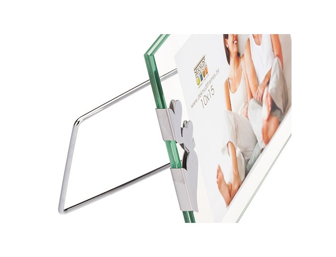 DEKNUDT CADRE A POSER EN VERRE PR 15x20 COEURS