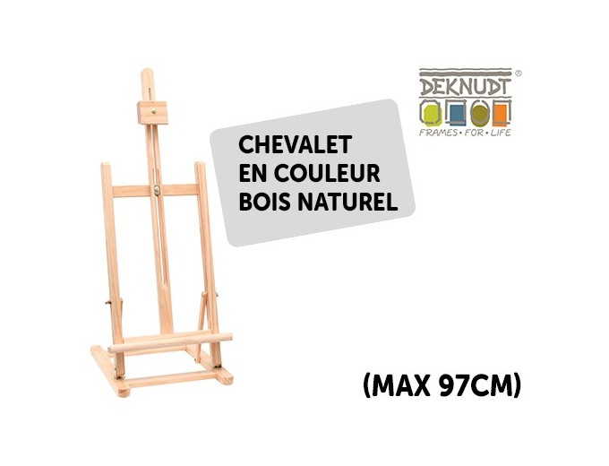 CHEVALET BOIS PIN 97cm