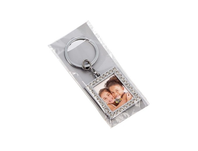 DEKNUDT PORTE-CLEFS STRASS RECTANG 4x45CM