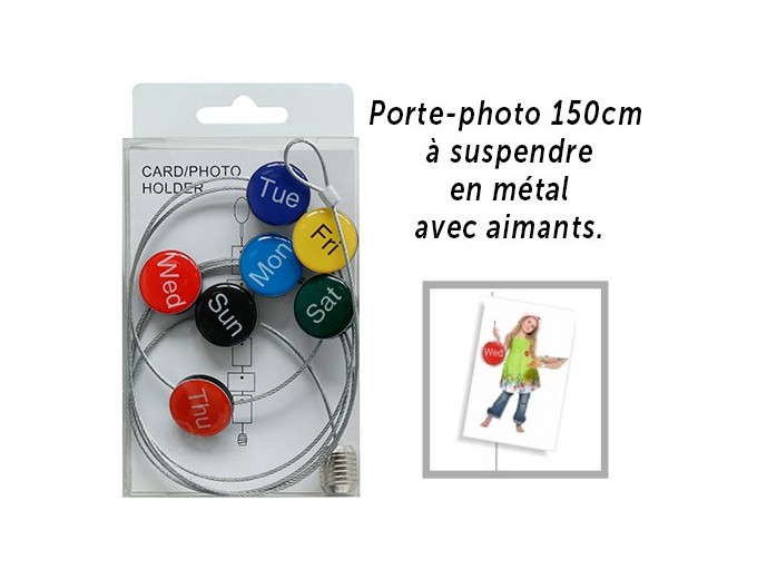 DEKNUDT CABLE150cm   6 MAGNET BOUTON