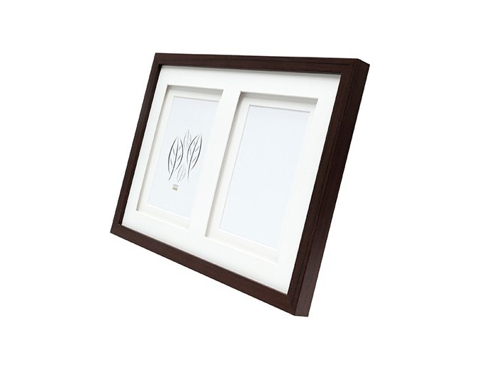 Deknudt cadre bois avec passe-partout double 2 photos S65KP2