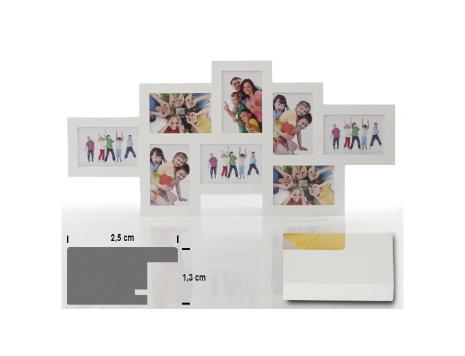 Deknudt cadre multivue 8 photos 10x15 S65SW