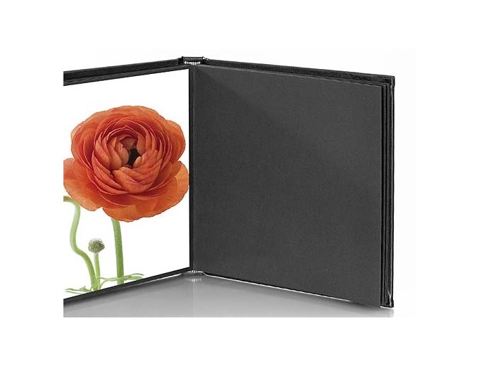 DEKNUDT ALBUM TRAD SIMILI CUIR 20X20 10 FEUILNOIR