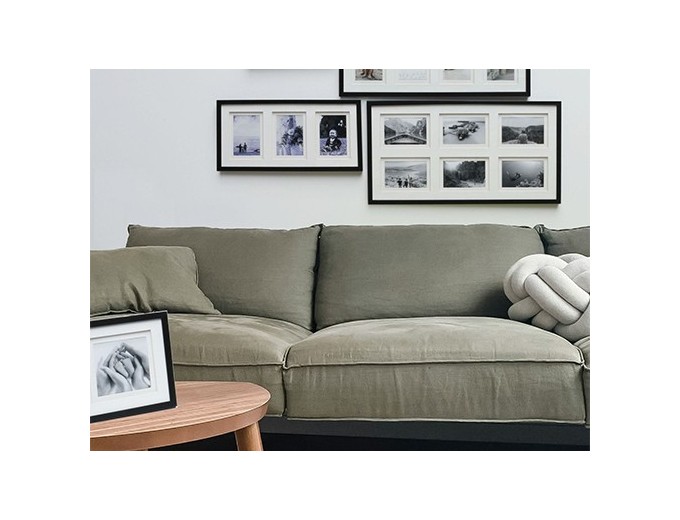 Deknudt cadre avec passe-partout double 1 photo S65KP1