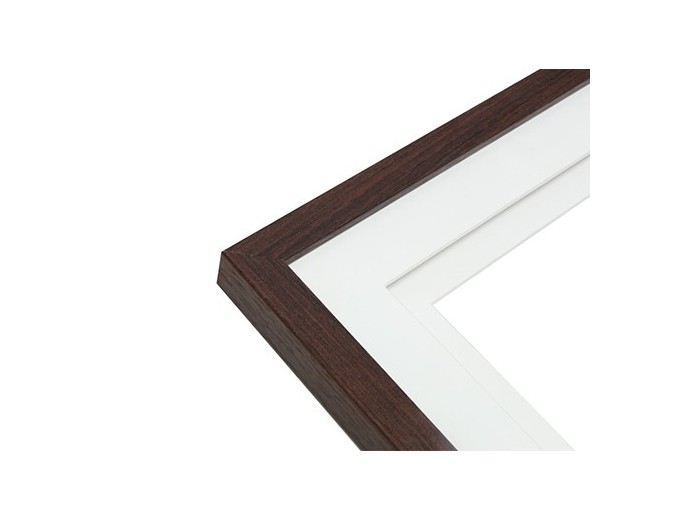 Deknudt cadre bois avec passe-partout double 2 photos S65KP2