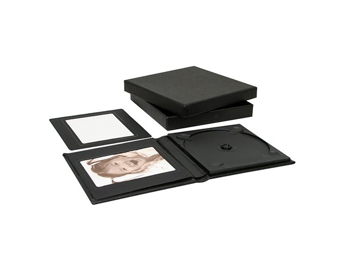 DEKNUDT BOITE DE RANGEMENT DVD ET PHOTO NOIR