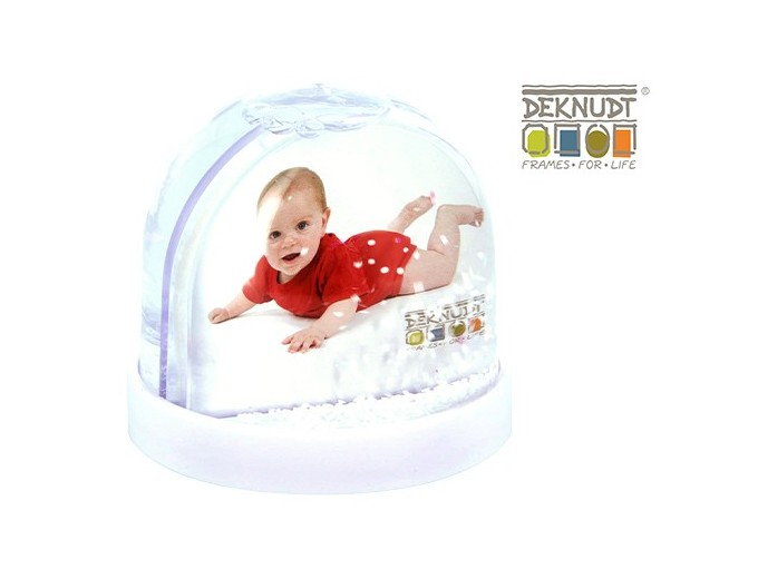 DEKNUDT BOULE DE NEIGE PHOTO 6.2 X 6.8 HAUTEUR 9CM