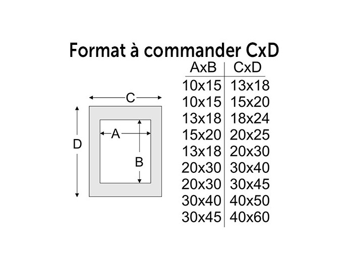 Deknudt cadre bois S66K