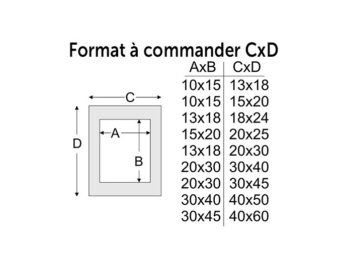 Deknudt cadre bois S66K