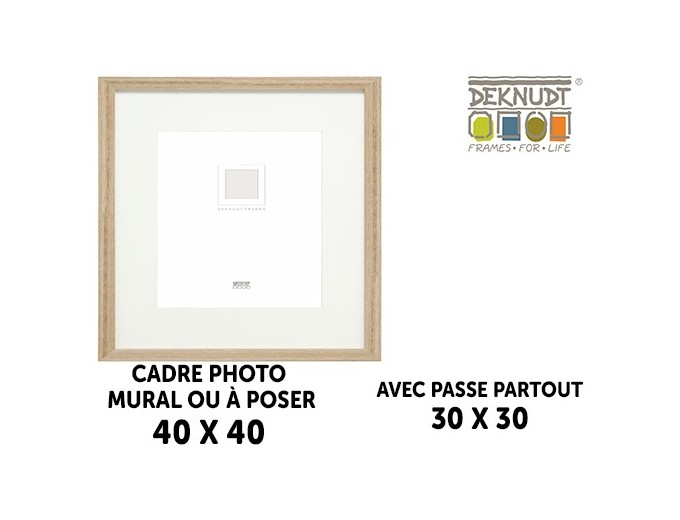 Deknudt cadre bois S66K