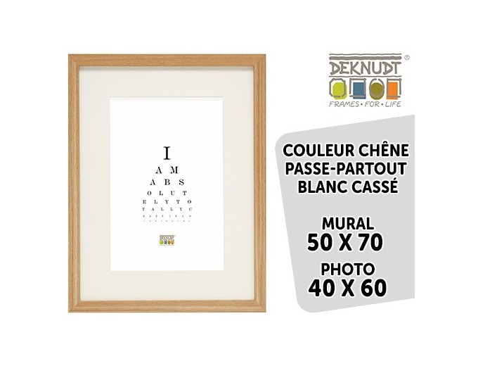 Deknudt cadre bois S66K