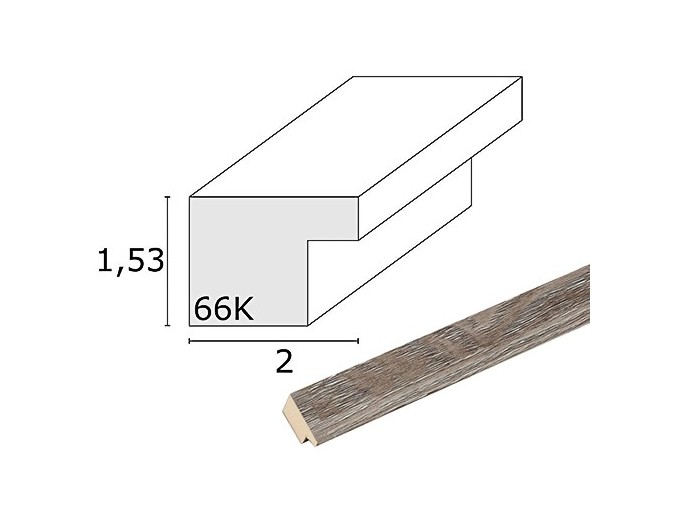 Deknudt cadre bois S66K