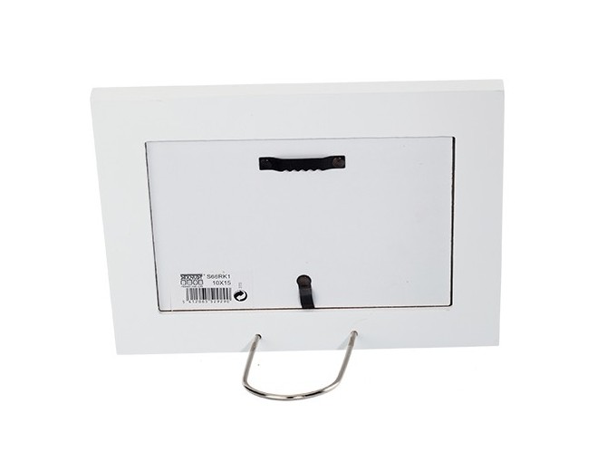 DEKNUDT CADRE BOIS BEBE BLANC AVEC PPTT 10X15