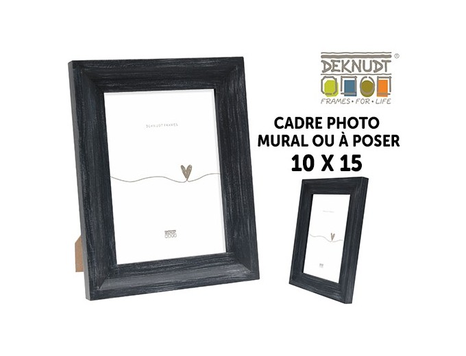 Deknudt cadre bois peint à la main S67UF