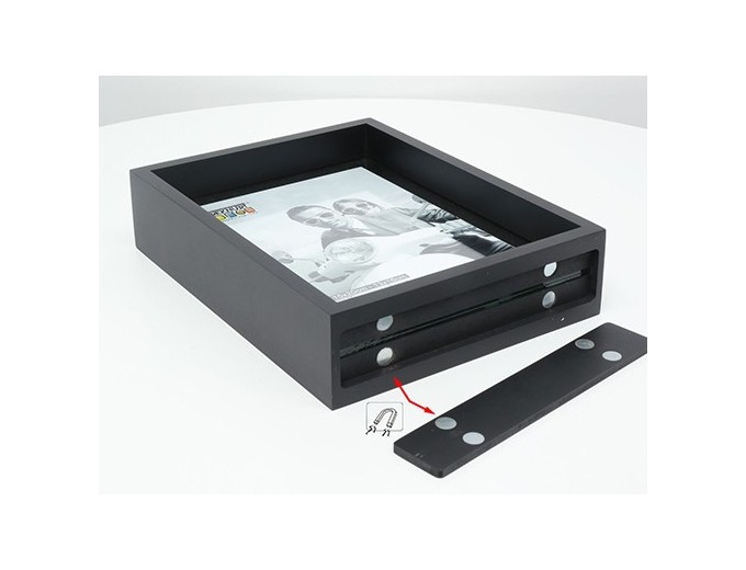 Deknudt cadre bois effet flottant S68S