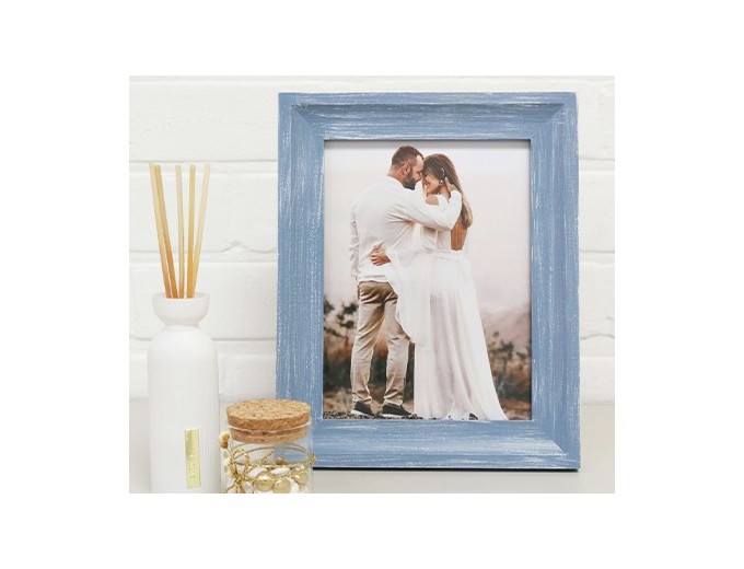 Deknudt cadre bois peint à la main S67UF