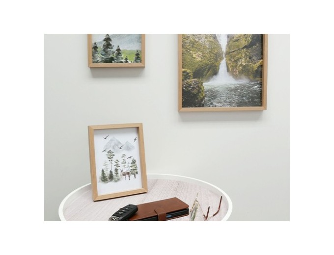 Deknudt cadre bois épuré bois S68XH