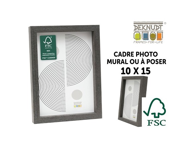 Deknudt cadre bois épuré bois S68XH