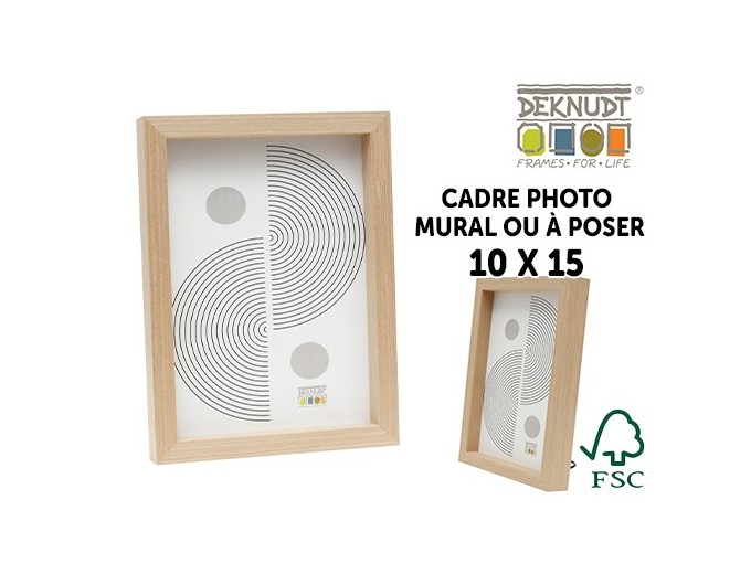 Deknudt cadre bois épuré bois S68XH