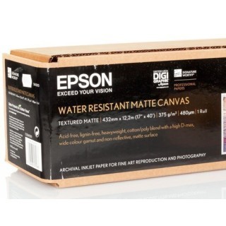EPSON CANVAS MATTE 375g water resist