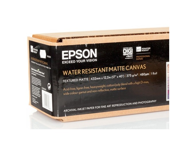 EPSON CANVAS MATTE 375g water resist