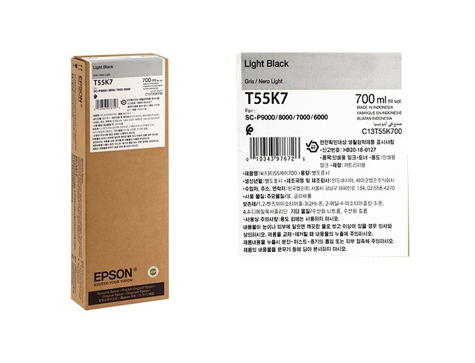 EPSON light noir  SC-P6000 7000 8000 9000 700ml