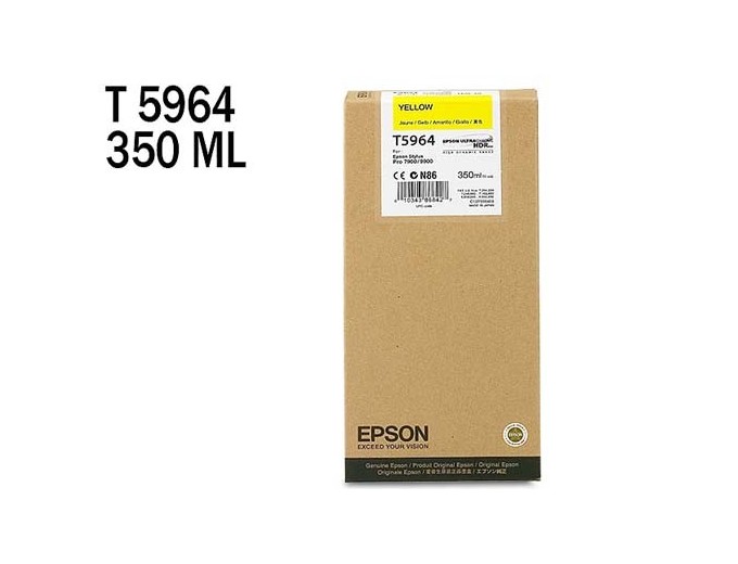 EPSON ENCRE JAUNE   SP 7900 9900 7890 9890   350ml