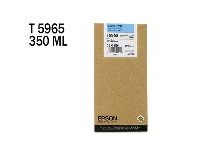 EPSON ENCRE CYAN CLAIR  SP 7900 9900 7890    350ml