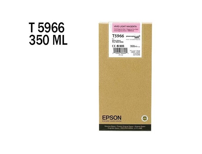 EPSON ENCRE MAGENTA CLAIR SP 7900 9900 7890  350ml
