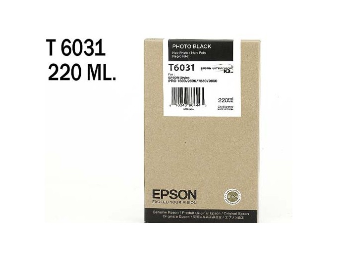EPSON ENCRE NOIREphoto SP7800 7880 9800 9880 220ml