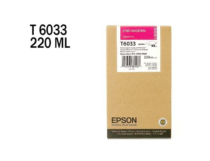 EPSON ENCRE VIVID MAGENTA SP 7880 9880 220ml