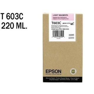 EPSON ENCRE MAGENTA CLAIR  SP 7800 9800 220ml
