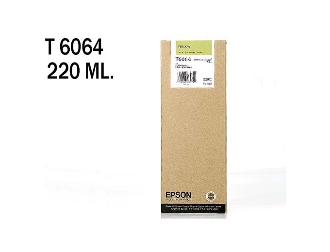 EPSON ENCRE JAUNE SP 4800 4880  220ml