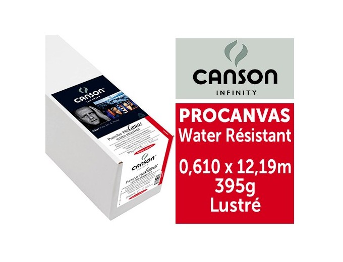 CANSON PhotoArt ProCanvas WR Poly-Coton 395g  lustré