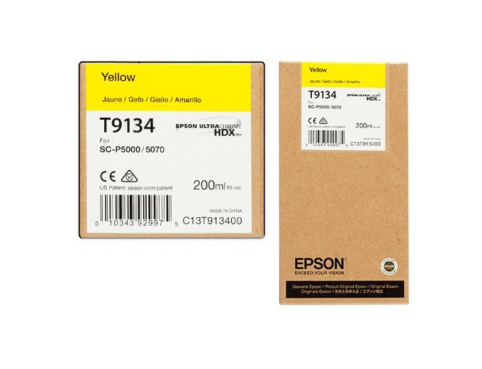 EPSON jaune        SCP 5000  200ml