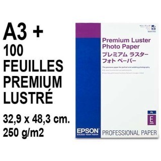 EPSON PREMIUM LUSTRE 250g  100f  A3