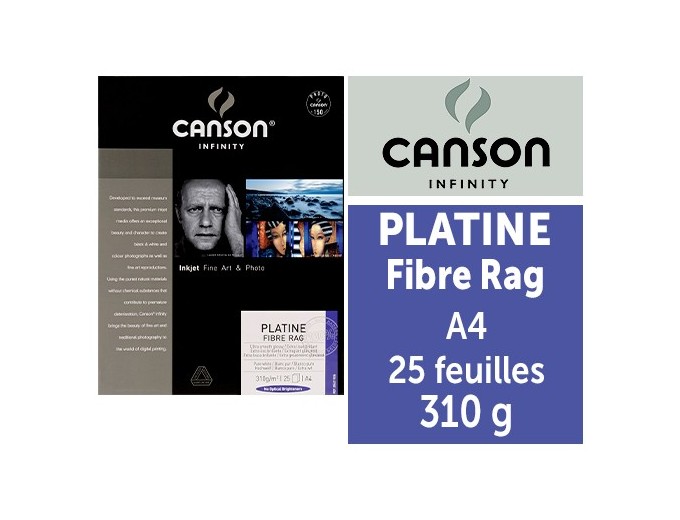 CANSON Platine Fibre Rag 310g satin