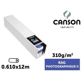 CANSON Rag Photographique II 1118x12m 310g Blanc