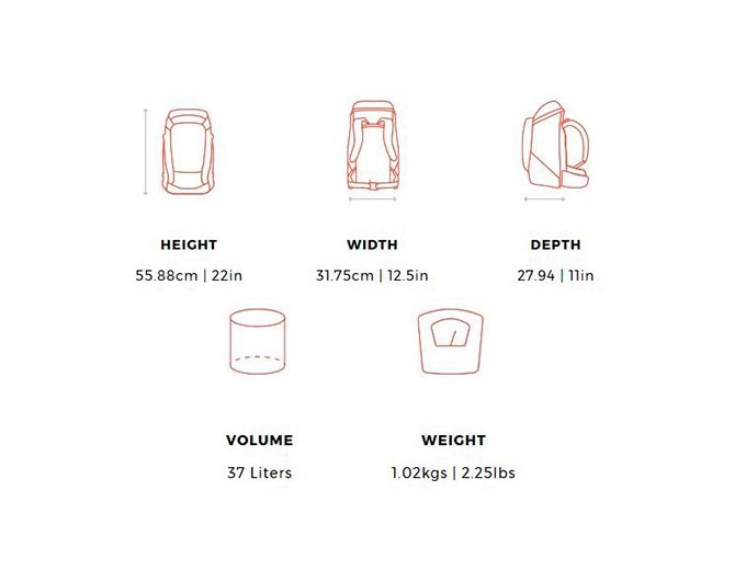 Sac F-STOP Loka UL Black   Malibu Blue