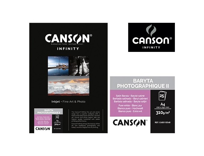 CANSON Baryta photographique II 310gr satin