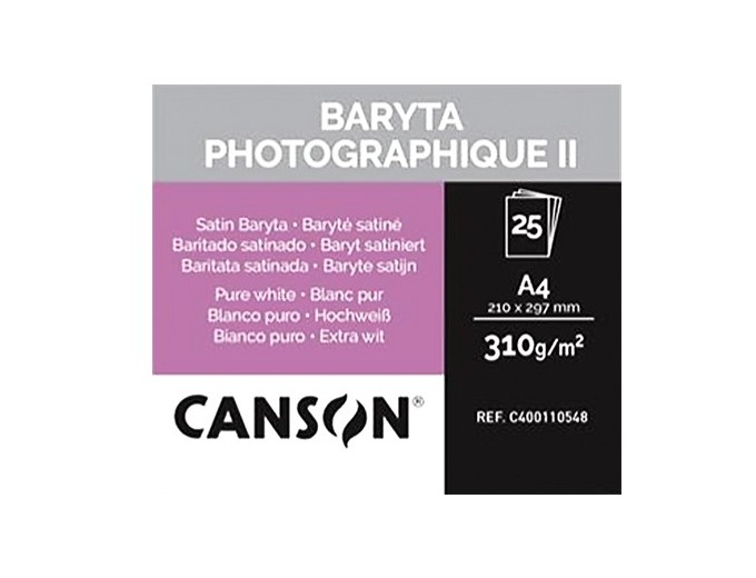CANSON Baryta photographique II 310gr satin