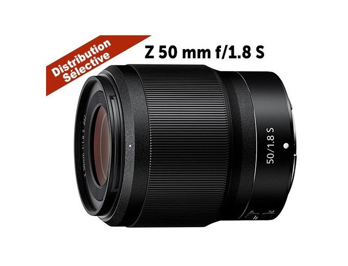 OBJECTIF NIKON NIKKOR Z 50mm F 18 S