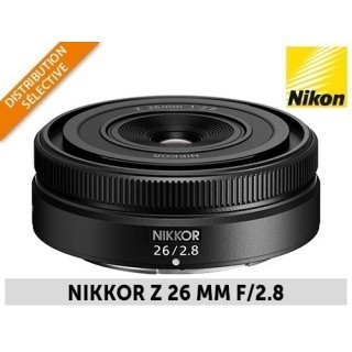 OBJECTIF NIKON NIKKOR Z 26mm F 28