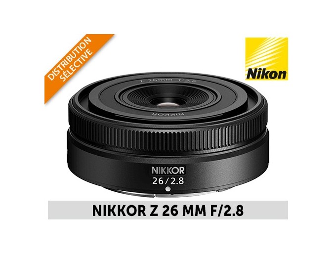 OBJECTIF NIKON NIKKOR Z 26mm F 28